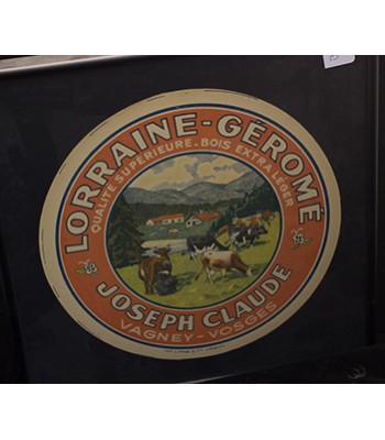SOLD - Lorraine Gerome Cheese Label